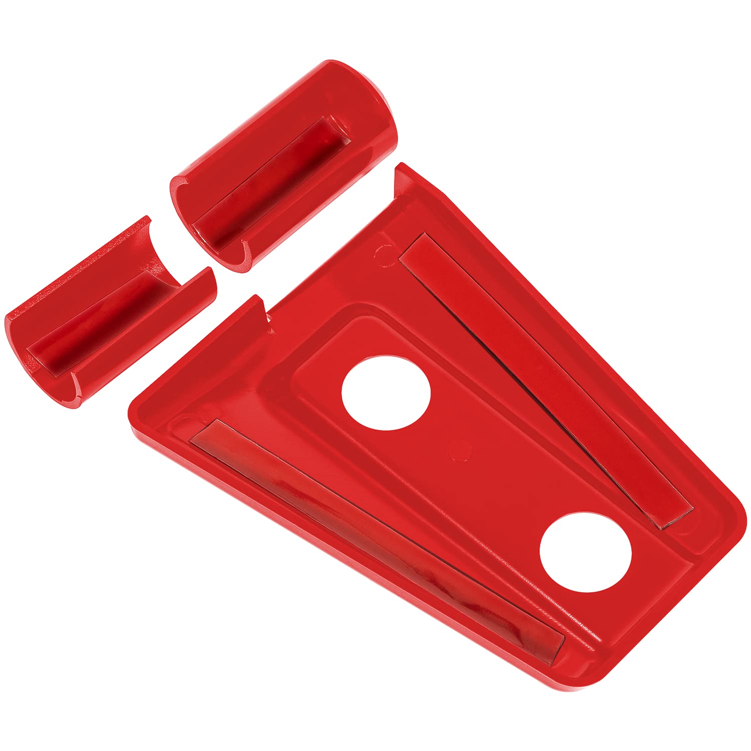 Jeep Wrangler JK JKU Door Hinge Cover Trim (2007-2018) - 8PCS Red Exterior Accessories for 2&4 Door Models - Protect & Enhance Your Jeep's Style On & Off Road