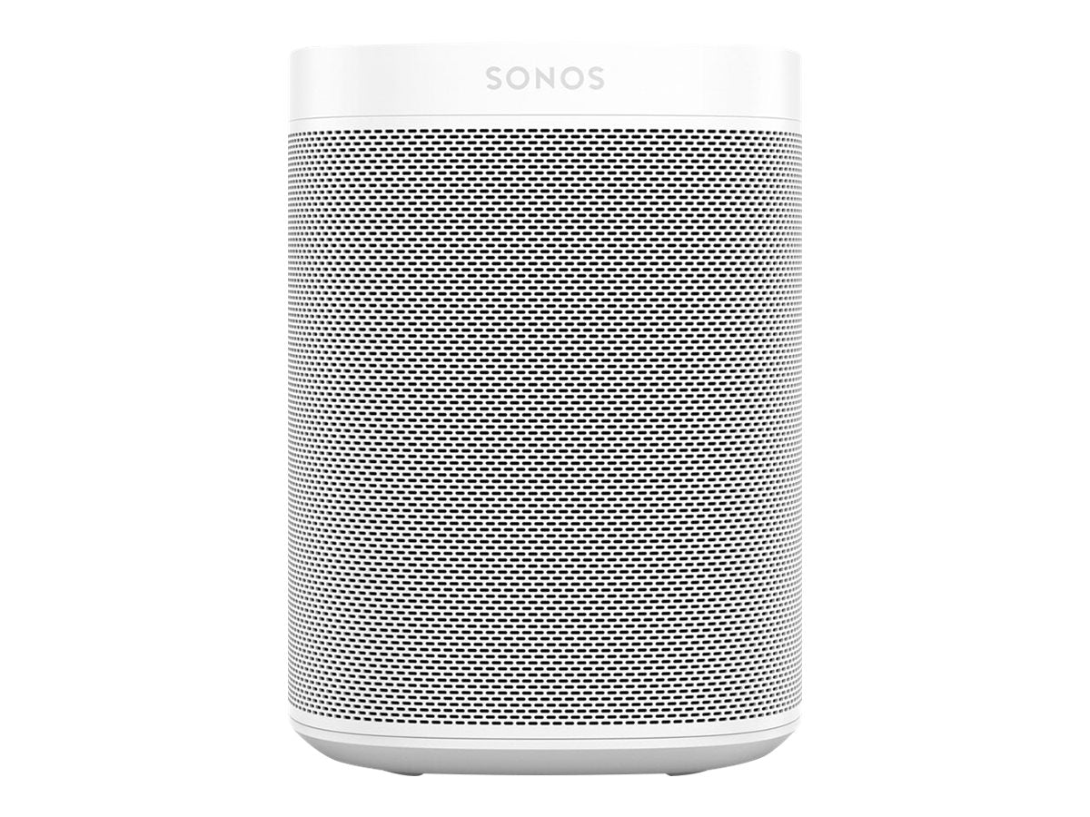 Sonos One (Gen 2) Smart Speaker with Alexa & Google Assistant - Wireless Home Audio System for Streaming Music, Podcasts & Smart Home Control - Perfect for Living Room, Bedroom & Office Use