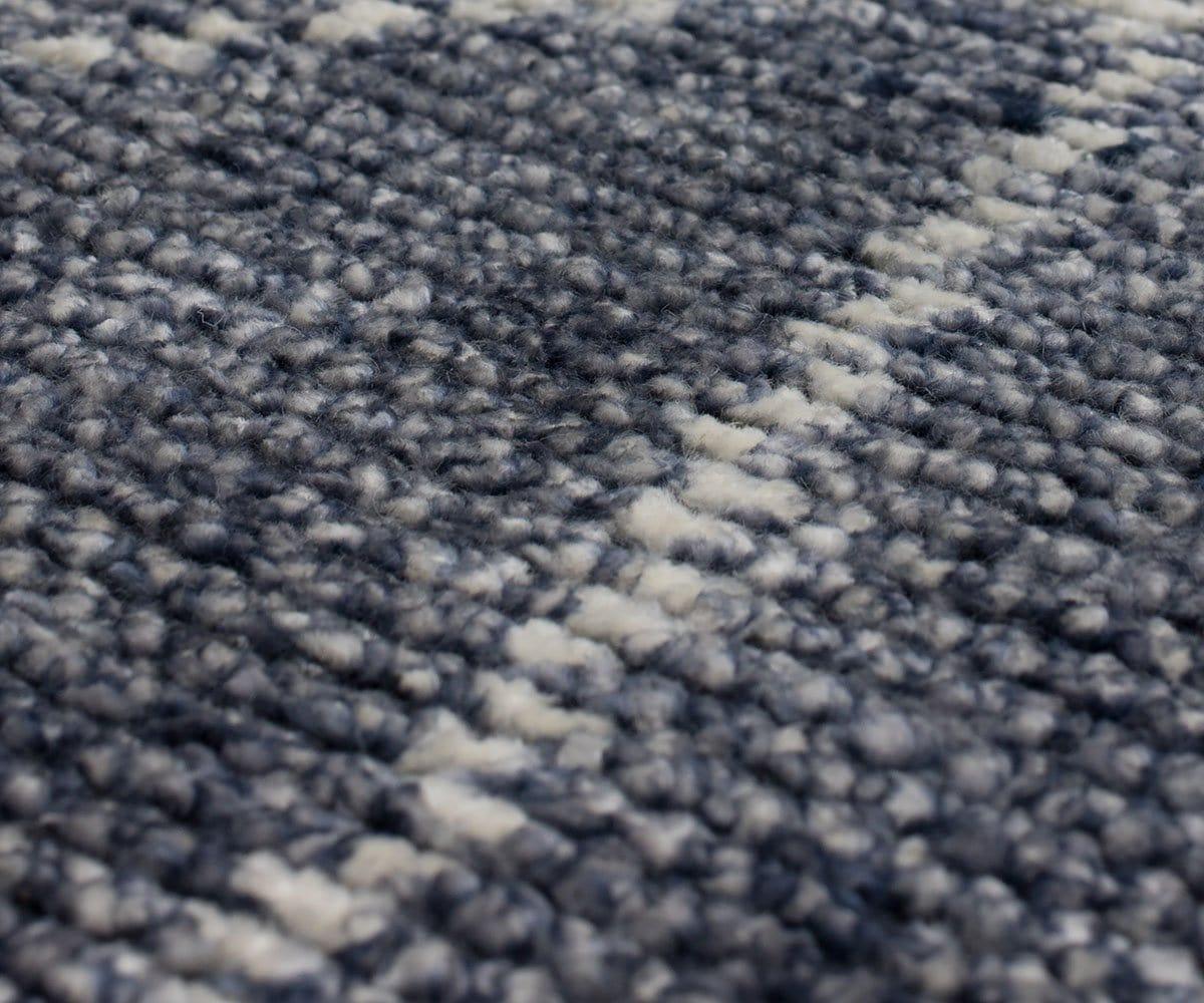 Karastan Tangier Spartel Rug - Blue Steel | Premium Handmade Area Rug for Living Room, Bedroom & Office Decor