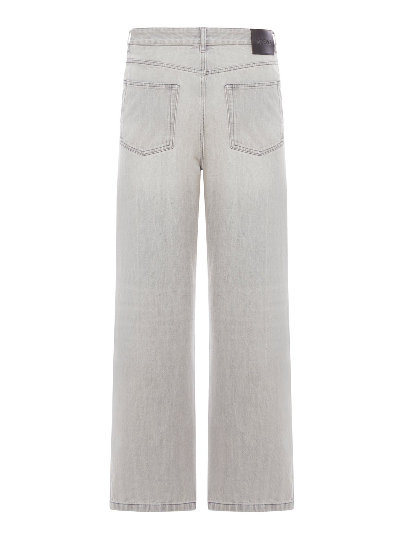 Stylish Anagram Baggy Denim Jeans for Women - High Waisted Loose Fit Distressed Boyfriend Jeans - Perfect for Casual Outings, Streetwear Fashion & Everyday Comfort