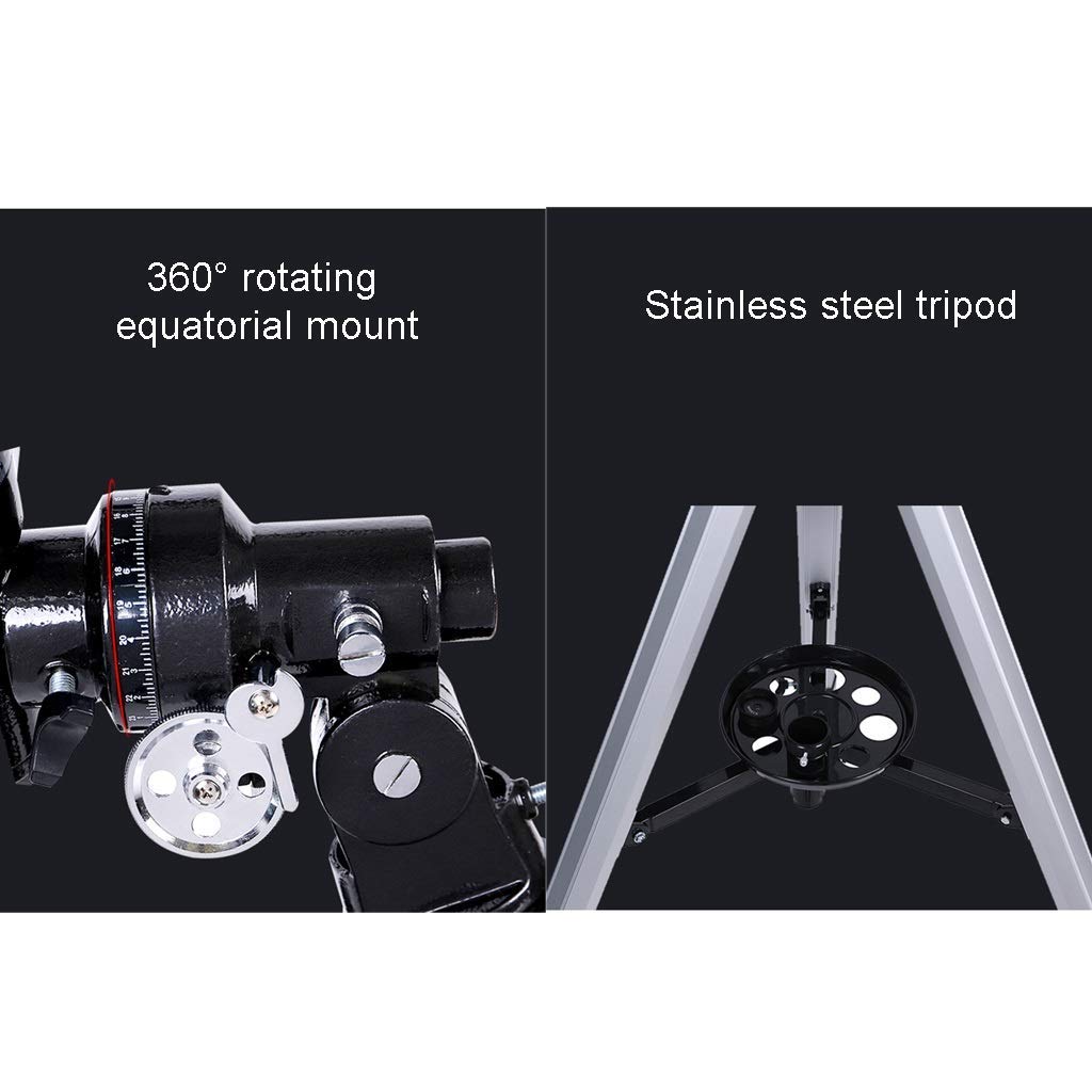 CLLBANT 700mm Refractor Telescope for Adults & Beginners - Portable Astronomy Telescope with High Magnification for Stargazing, Moon Observation & Outdoor Exploration