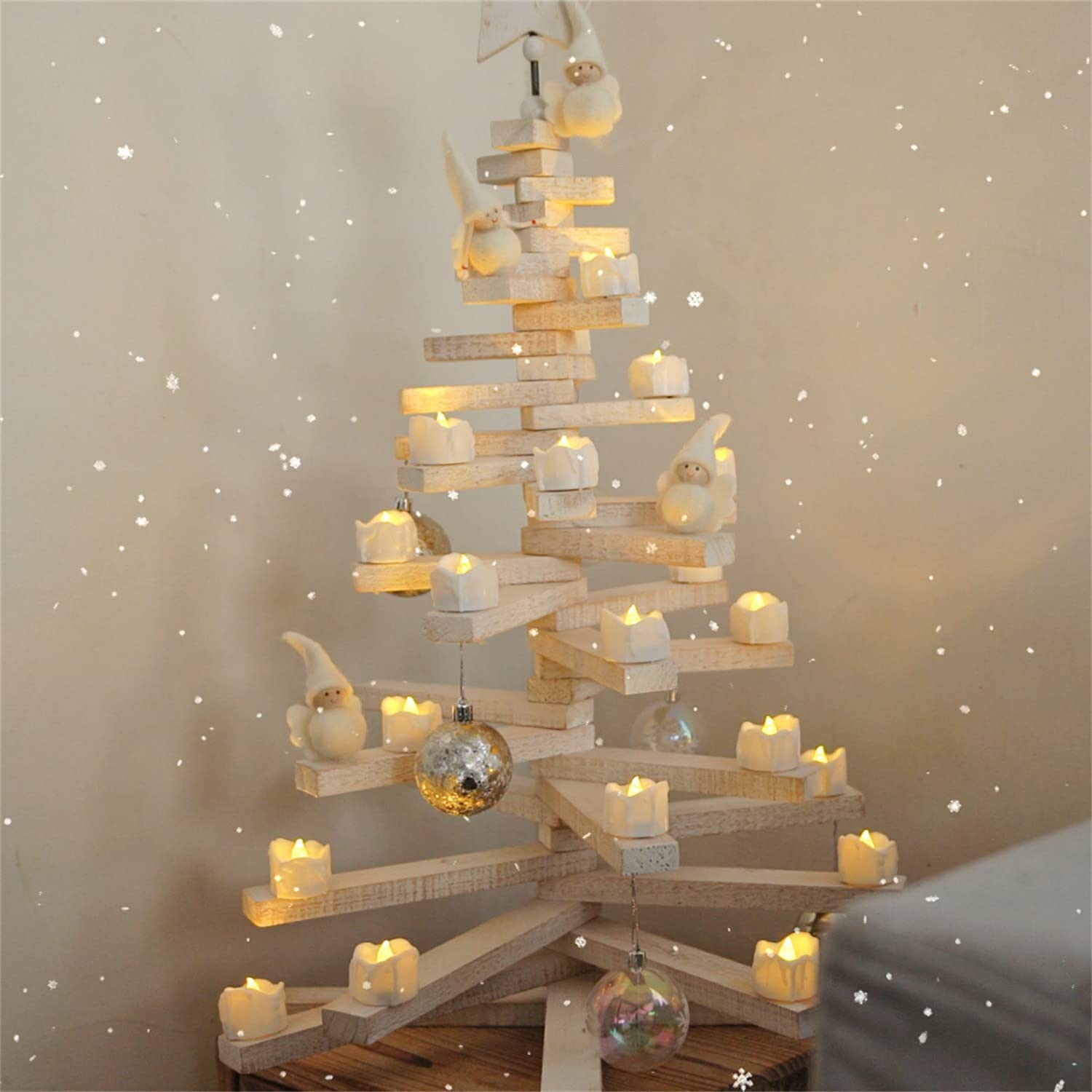 Flickering LED Tea Lights with Auto On/Off Timer (6H On, 18H Off) - 24 Pack with Extra Batteries - Perfect for Weddings, Home Decor, and Romantic Ambiance