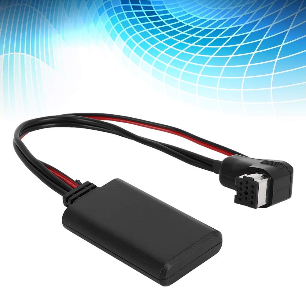 Akozon Bluetooth Car Adapter for Audio Stereo - Wireless AUX Receiver for IP-Bus System | Hands-Free Calling & Music Streaming in Car | Perfect for Commuting, Road Trips & Daily Driving