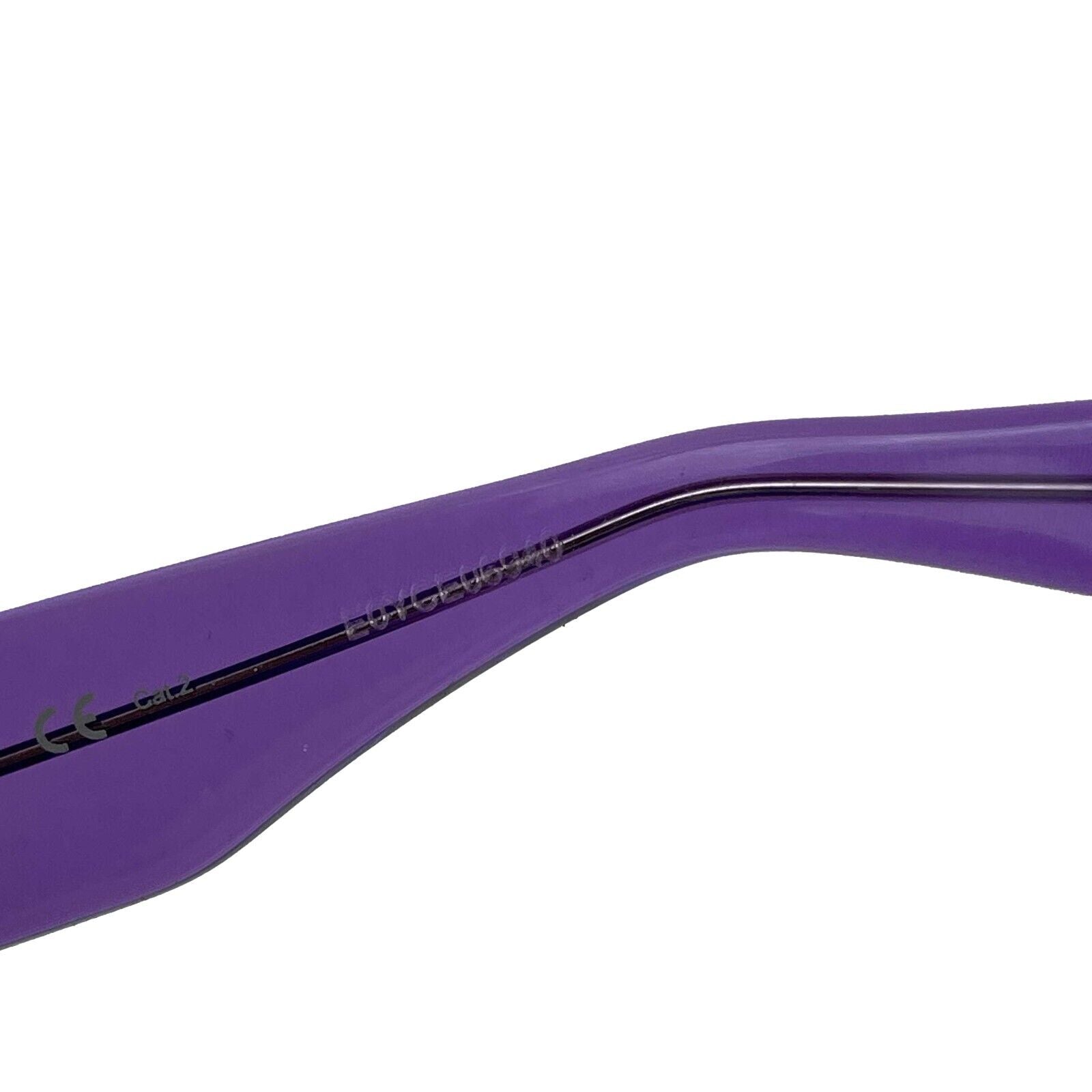 Bottega Veneta 2022 Purple Violet Square Acetate Translucent Sunglasses for Women - UV Protection Fashion Shades for Beach, Driving & Outdoor Activities