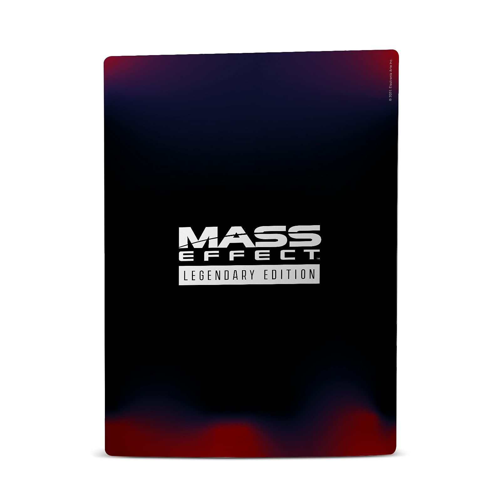 Official EA Bioware Mass Effect Logo Vinyl Skin Decal Compatible with Sony PlayStation 5 PS5 Disc Edition Console - Legendary Gaming Graphics for Custom Console Protection & Style