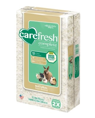 Carefresh Small Pet Bedding - Ultra Soft & Absorbent Bedding for Hamsters, Guinea Pigs & Rabbits | Natural Paper Fiber | Odor Control & Comfort | Perfect for Cages, Hutches & Nesting Areas