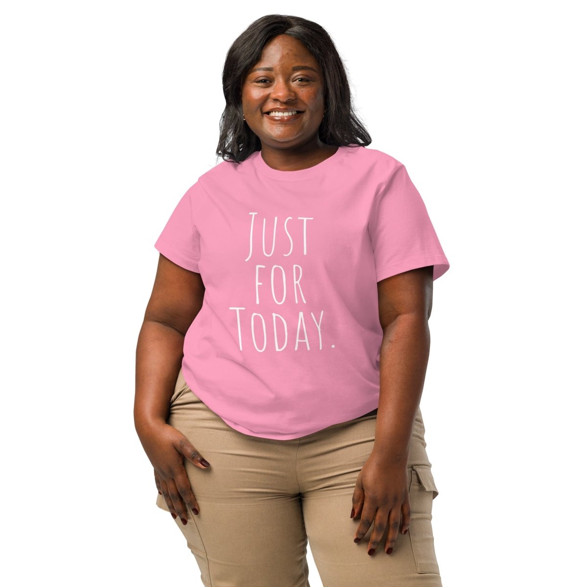 Organic Affirmation T-Shirt for Women - Positive Message Tee - Comfortable & Stylish Daily Wear for Yoga, Workouts, and Casual Outfits