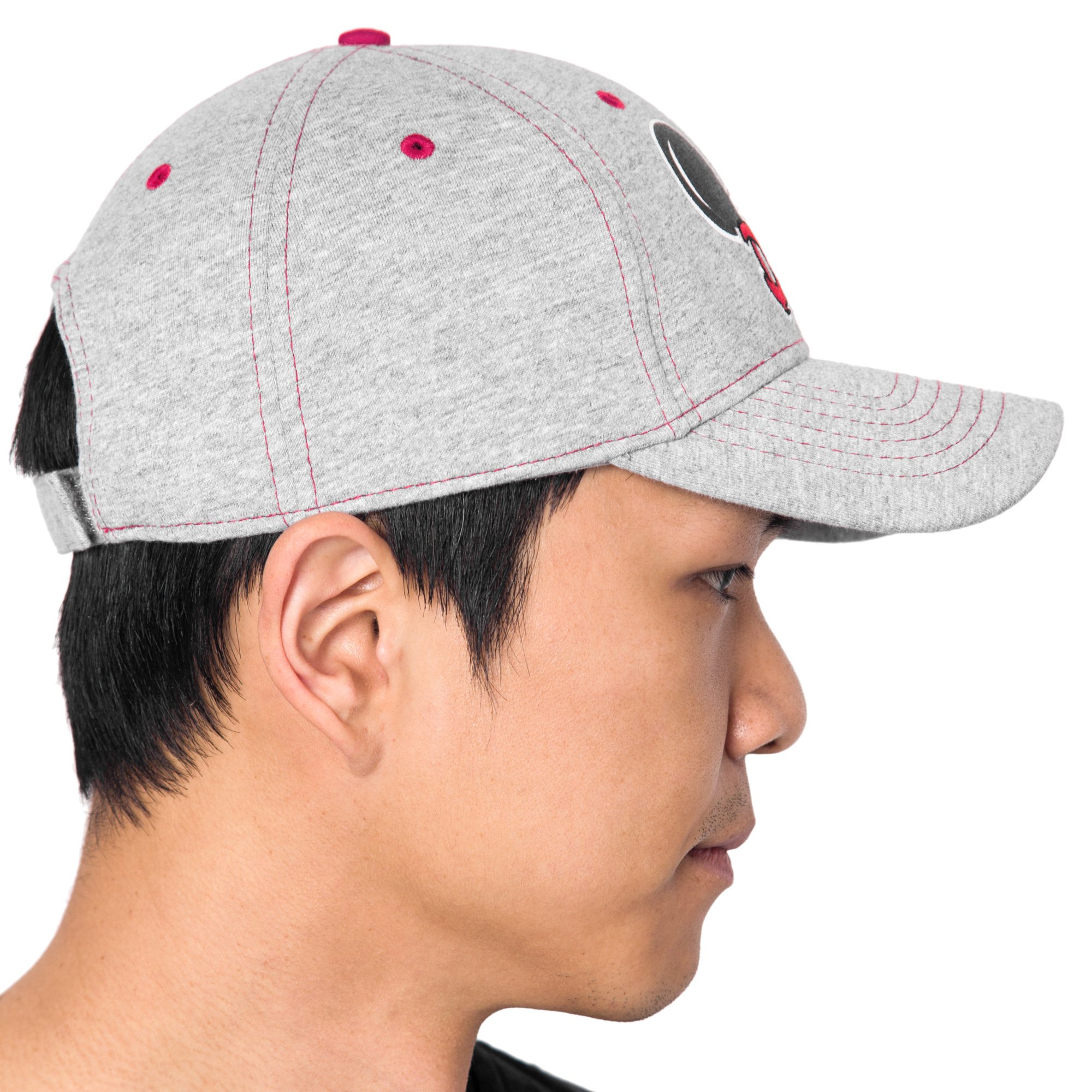 Disney Mickey Mouse Embroidered Dad Hat for Men - Adjustable Baseball Cap with Free Keychain - Perfect for Casual Wear, Gifts, and Disney Fans