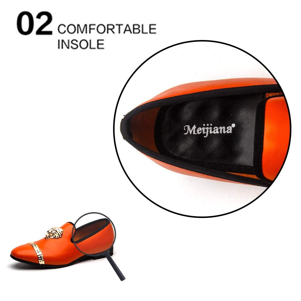 Premium Men's Loafers - Luxury Wedding Dress Shoes & Formal Party Shoes for Groom, Business & Special Occasions | Comfortable Leather Dress Shoes for Men