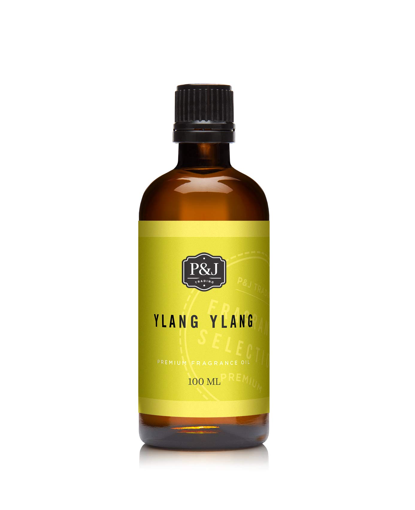 P&J Trading 100ml Ylang Ylang Fragrance Oil for Candle Making, Soap Making, Diffusers & Freshies - Premium Aromatherapy Essential Oil for Home, Spa & DIY Crafts