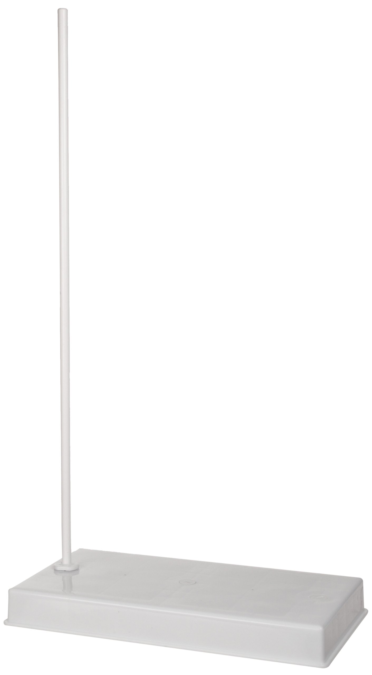 SP Bel-Art Heavy Duty Lab Support Stand | 8.5x16 Inch Base with 30 Inch Support Rod | H18303-0000 | Ideal for Chemistry Experiments & Science Classrooms