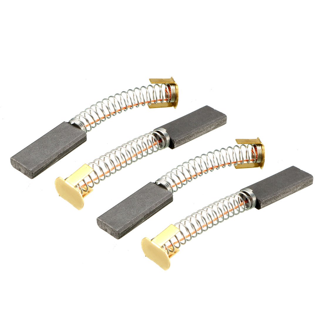 uxcell 4Pcs Carbon Brushes for Band Sealer Motor - 21mm x 9mm x 3.5mm Replacement Parts - Power Tool Repair Accessories - Ideal for Industrial Packaging & Sealing Machines