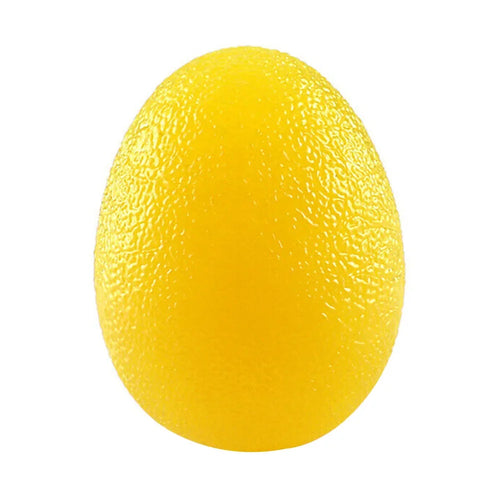Silicone Hand Grip Strengthener Ball - Egg Shape Stress Relief & Finger Exercise Tool for Men & Women - Gym, Fitness, Office & Home Workout Accessory