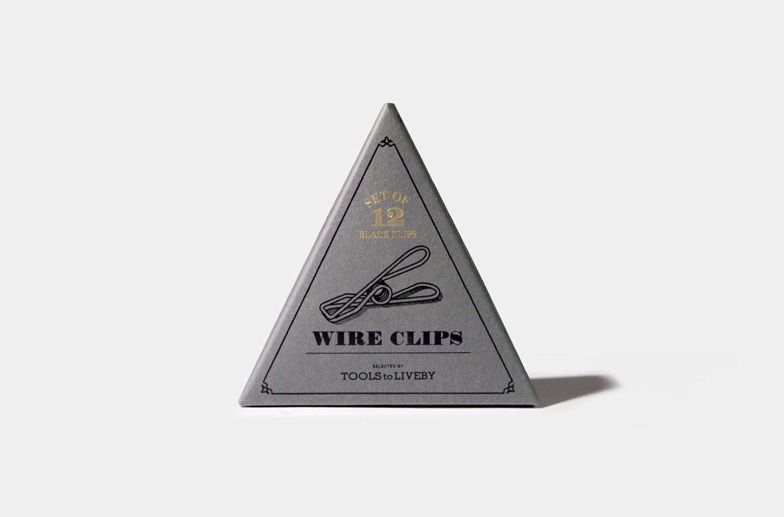 Premium Black Wire Paper Clips by Tools to Liveby - Strong Metal Clips for Office, School & Home Organization - Perfect for Documents, Notes & Craft Projects