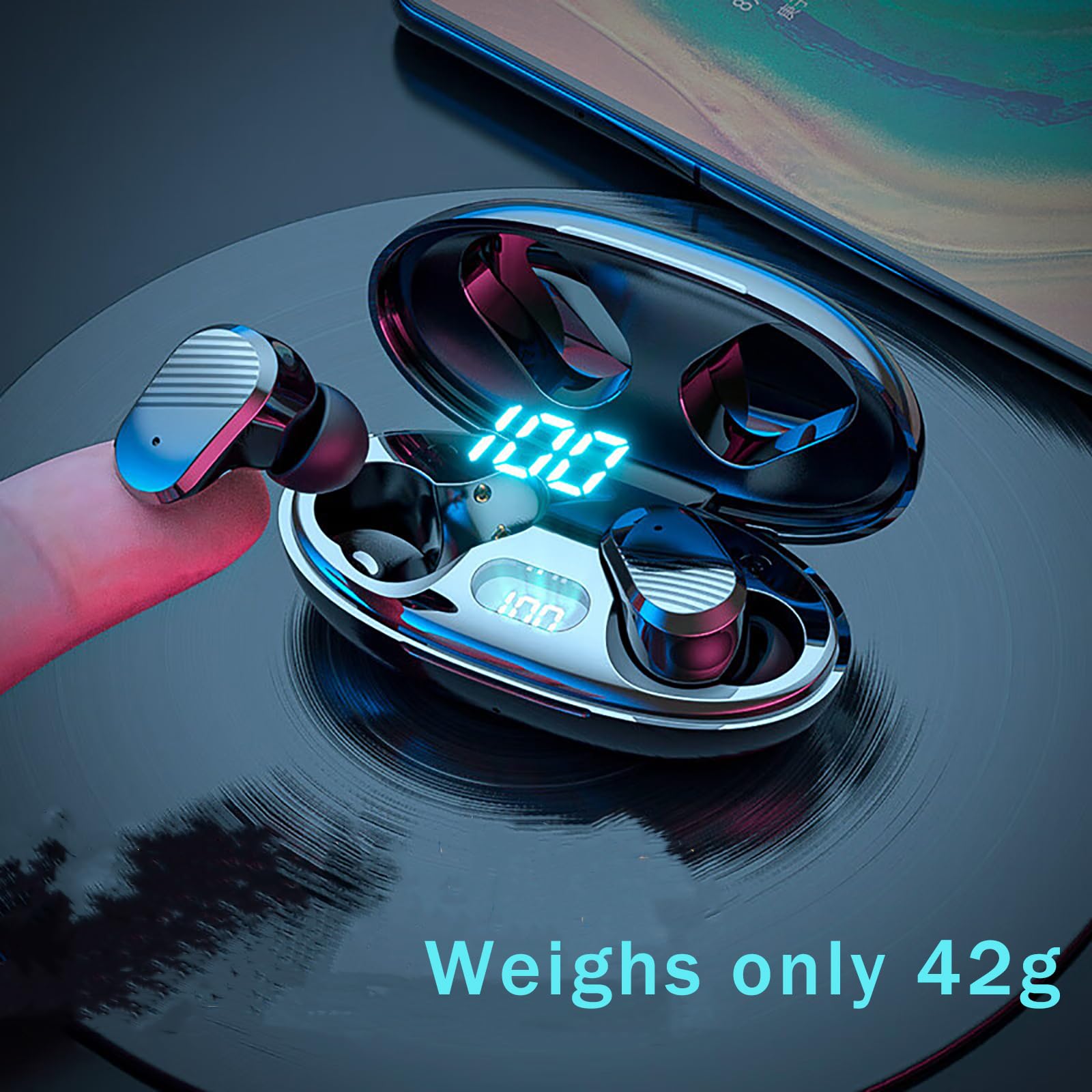 Echolabs 2024 Wireless Earbuds with Mic for Sleep & Sports