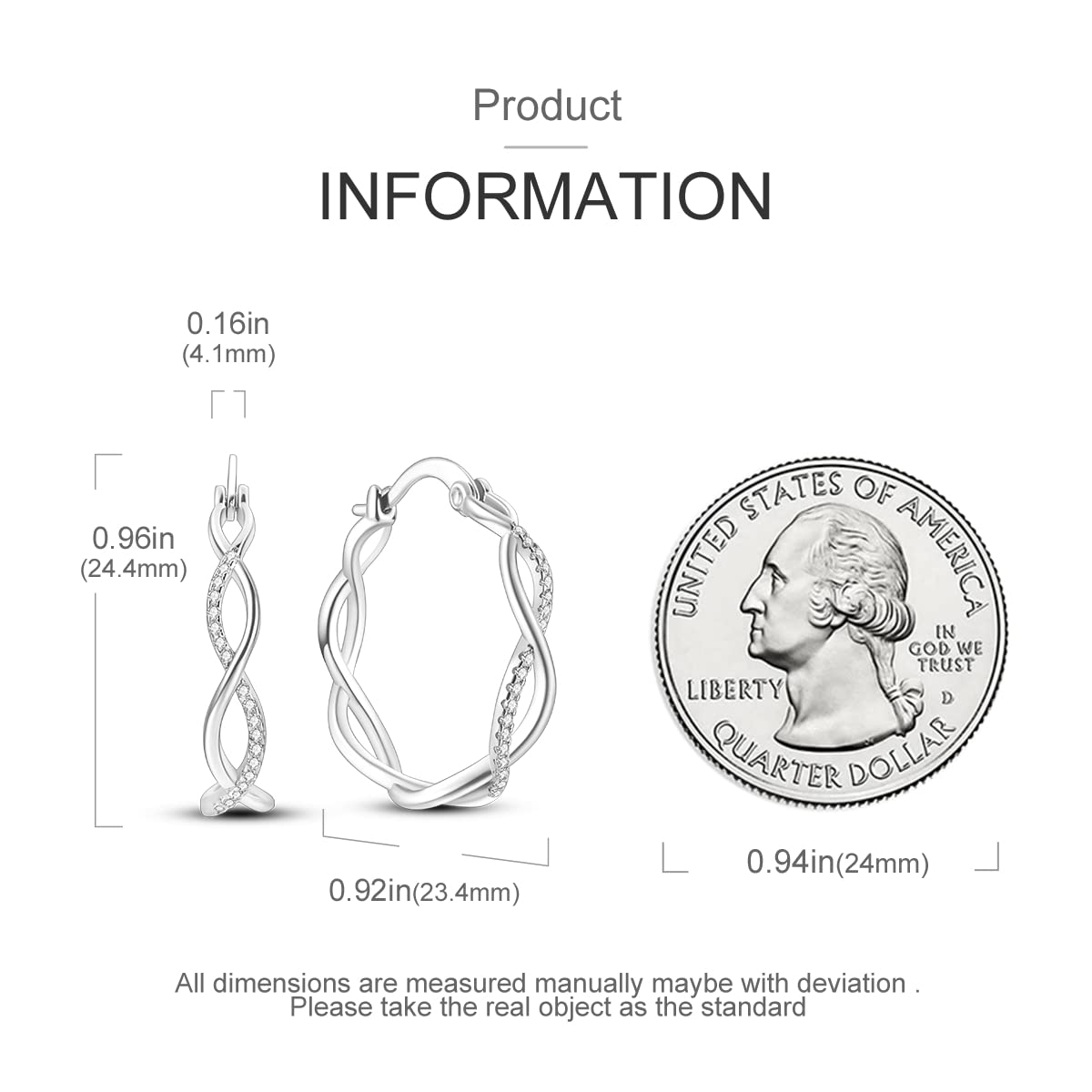 925 Sterling Silver Hoop Earrings for Women - Hypoallergenic Small Boho Dangle Earrings with Rope Design, Double Oval Huggie Hoops for Sensitive Ears | Perfect Gift for Mother's Day, Birthday & Everyday Wear | Elegant Jewelry for Work, Date Night & Special Occasions
