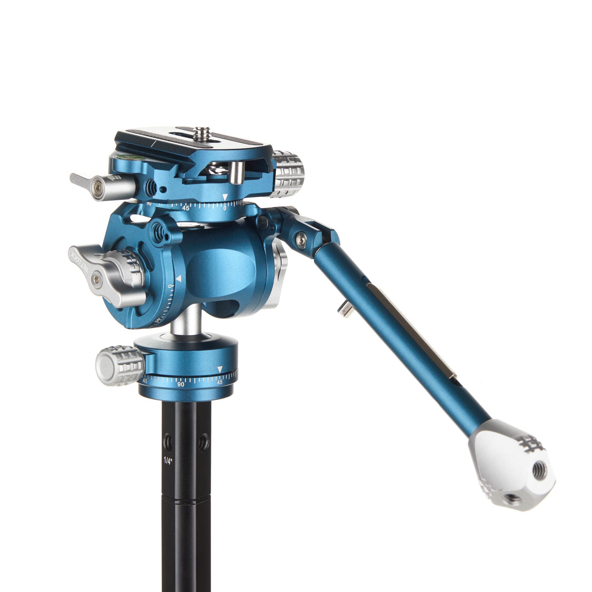Benro CyanBird Carbon Fiber 5-Section Tripod with FS20PRO 2-in-1 Head (TCBC15FS20PROC) - Lightweight Travel Tripod for Photography & Videography | Perfect for Outdoor Adventures, Landscape Shots & Vlogging