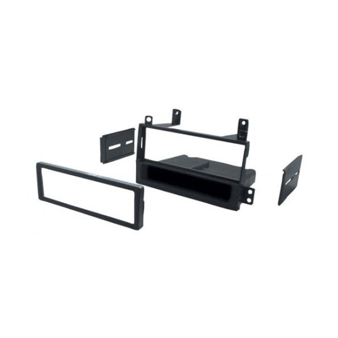 2003-2011 Lincoln Town Car Single DIN or ISO Radio Installation Kit with Pocket - Perfect for Aftermarket Stereo Upgrades & Car Audio Systems