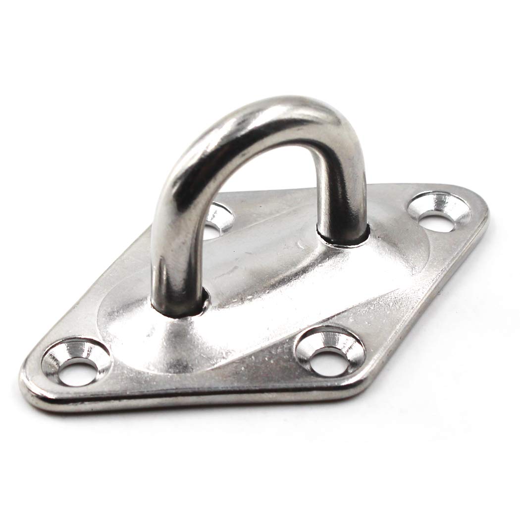 Heavy Duty 304 Stainless Steel Ceiling Wall Mount Hook - 5mm (3/16