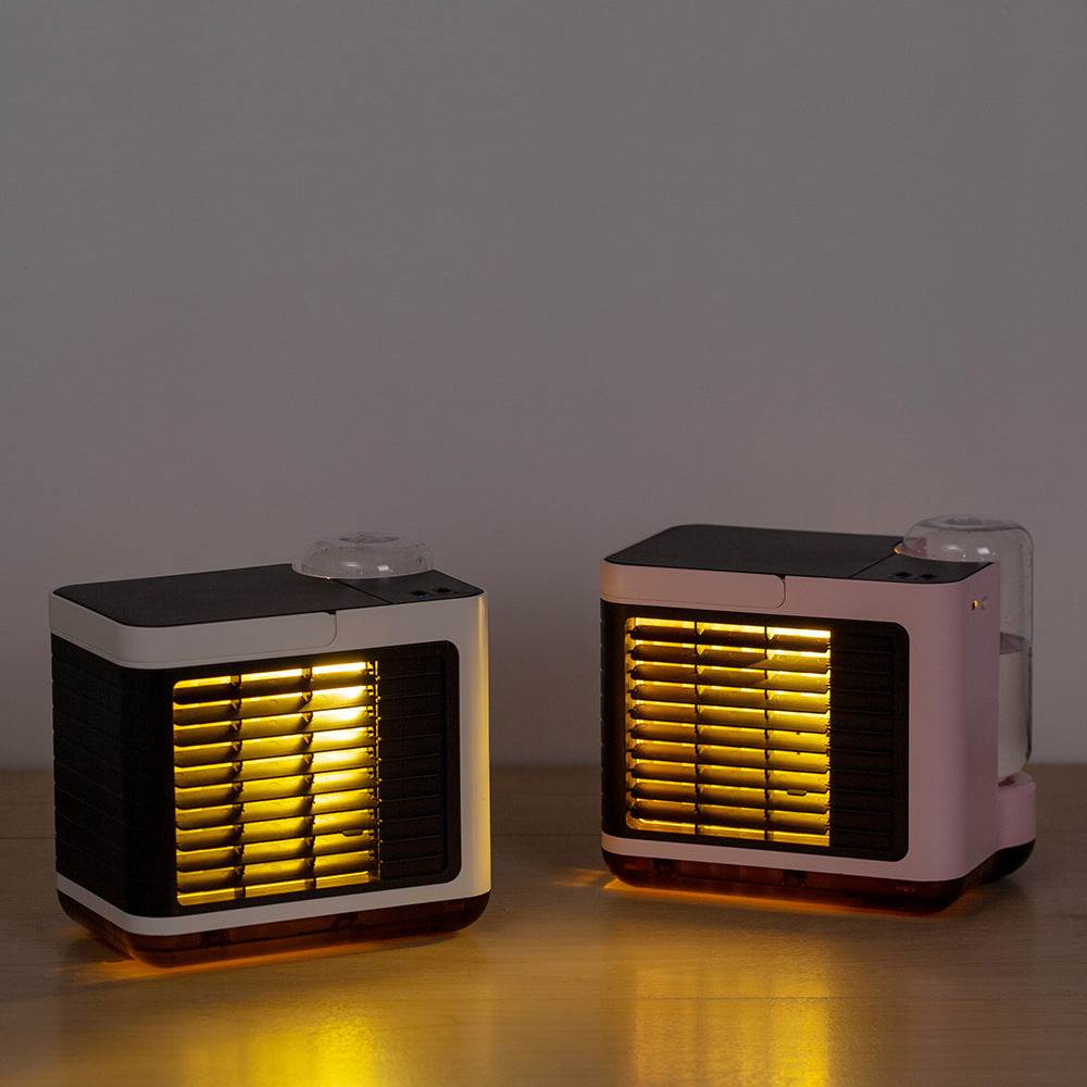 Portable Air Conditioner - AirBean Mini & Quiet Cooling Unit for Home, Office, Bedroom | Personal Space Cooler with Energy-Efficient Technology for Summer & Hot Weather Use