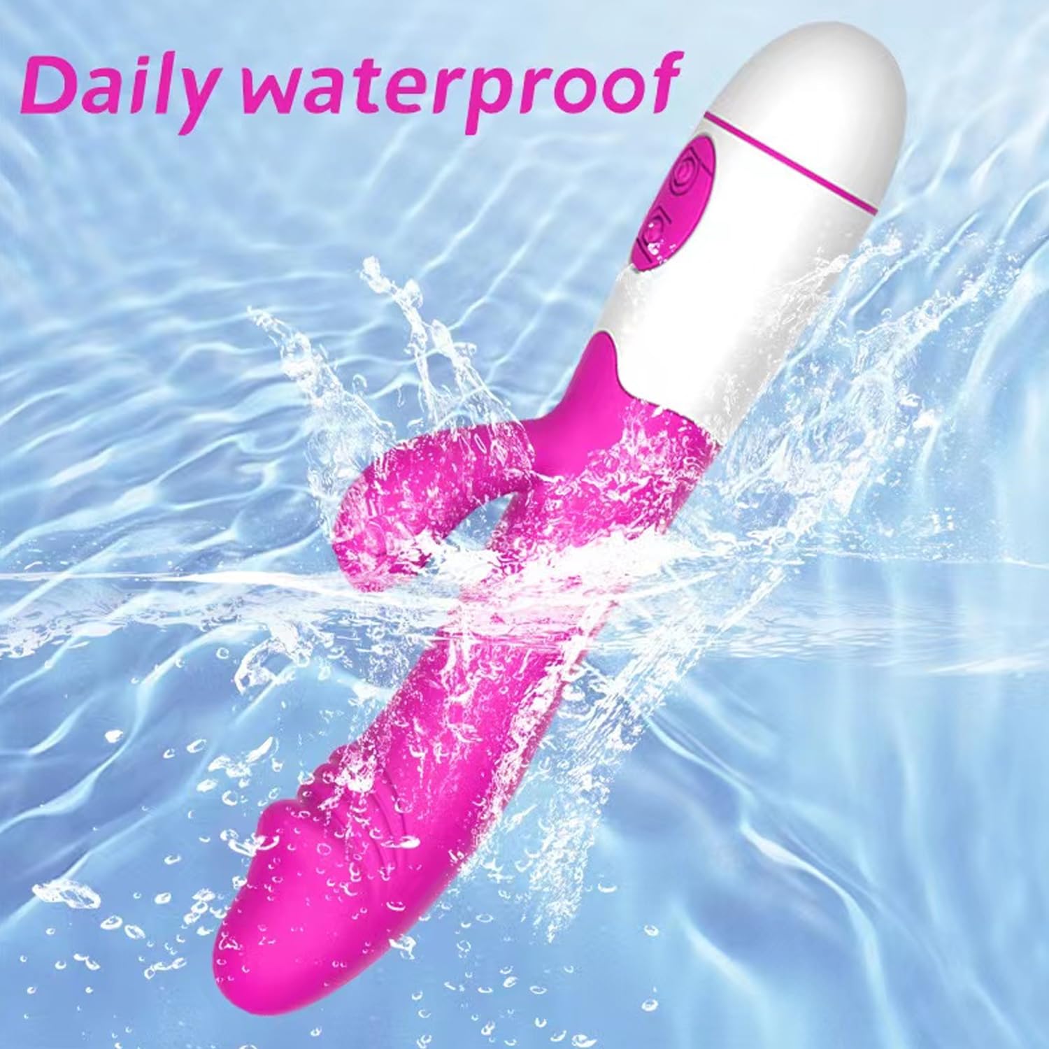 Powerful Silent Clitoral Vibrator for Women - Rechargeable Suction Sex Toy with 10 Vibration Modes, Remote Control, Waterproof Silicone - Perfect for Couples Play & Solo Pleasure