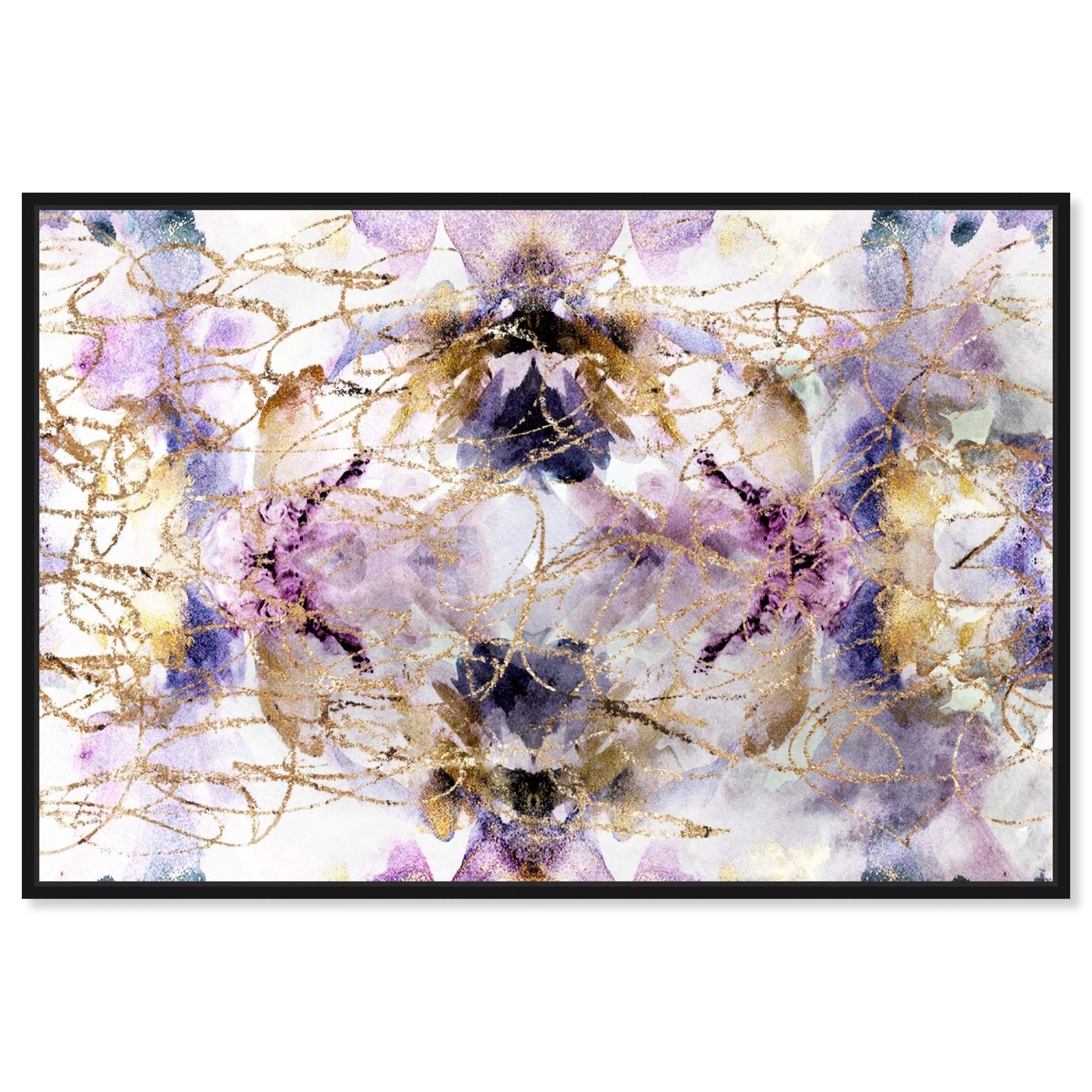 Abstract Framed Wall Art Canvas Print 'Her Own Way' by Oliver Gal Artist Co. - 15