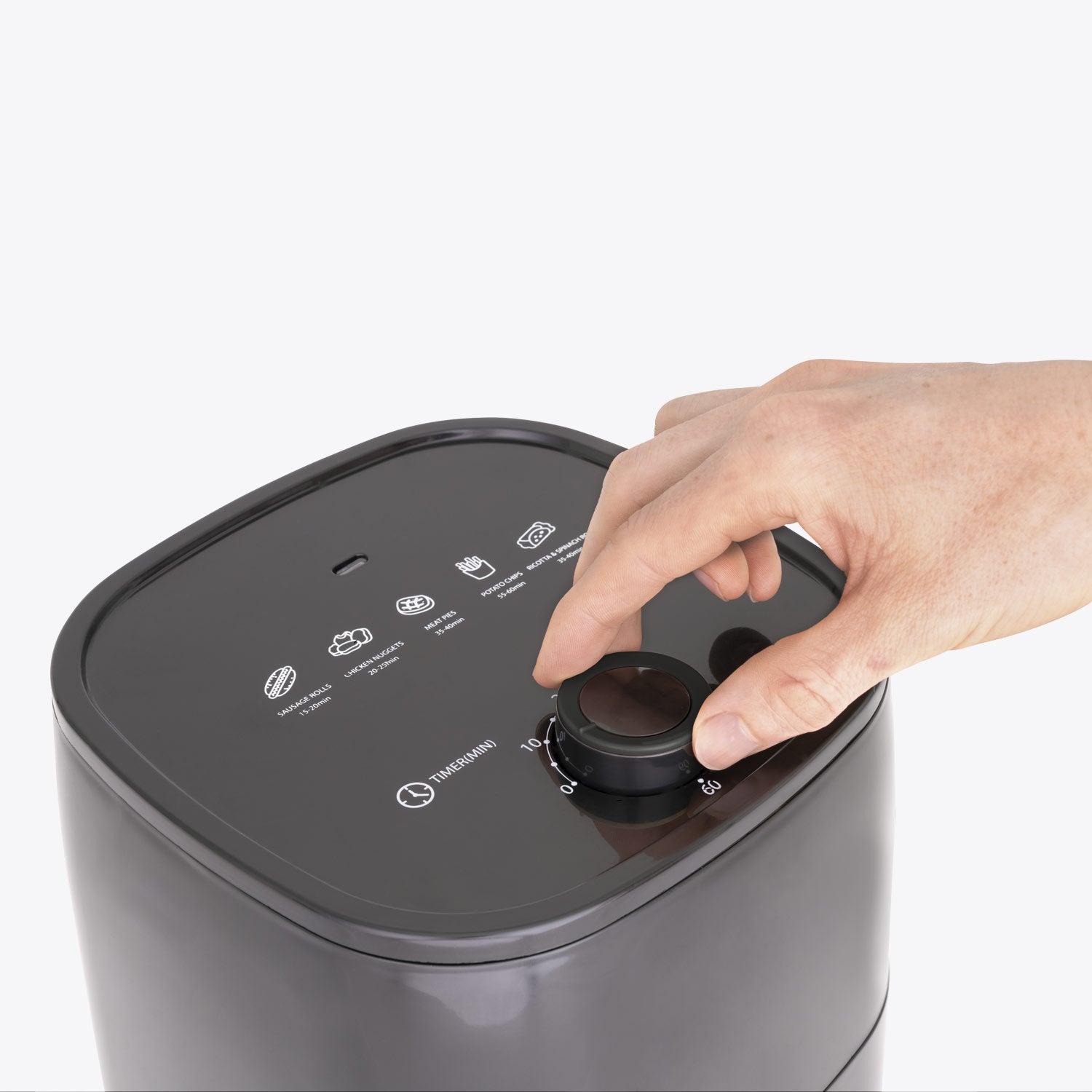 12V 3L Compact Air Fryer for Healthy Cooking - Perfect for RVs, Camping & Small Kitchens
