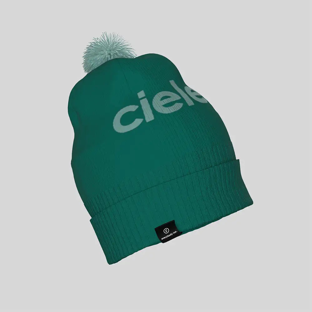 Ciele Pom Toque CLXC Beanie - Winter Warm Knit Hat for Men & Women - Cozy Outdoor Running, Skiing, Hiking Accessory