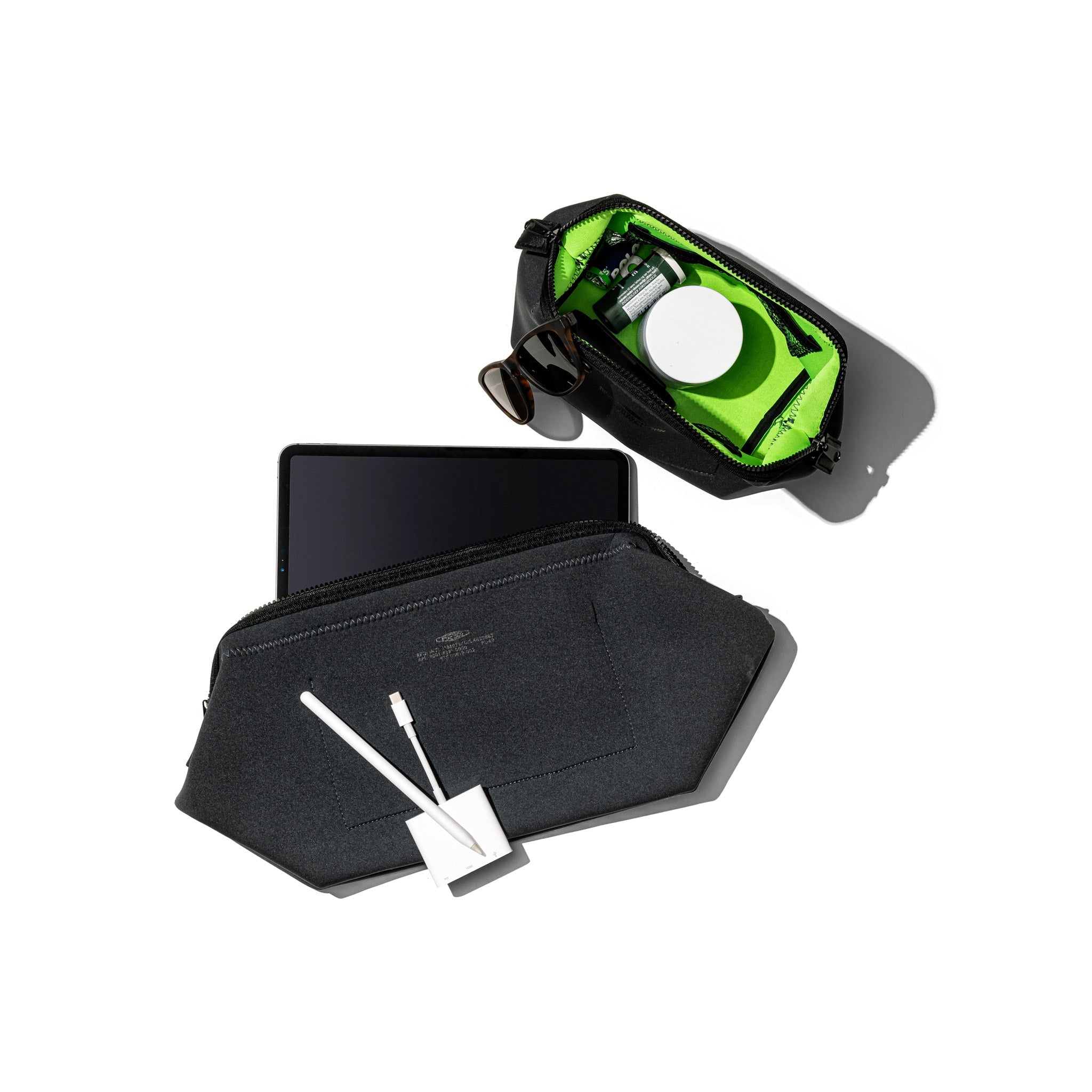 Premium Wired Pouch - Large Size Electronic Accessories Organizer for Phones, Cables & Chargers | Perfect for Travel, Office & Home Storage