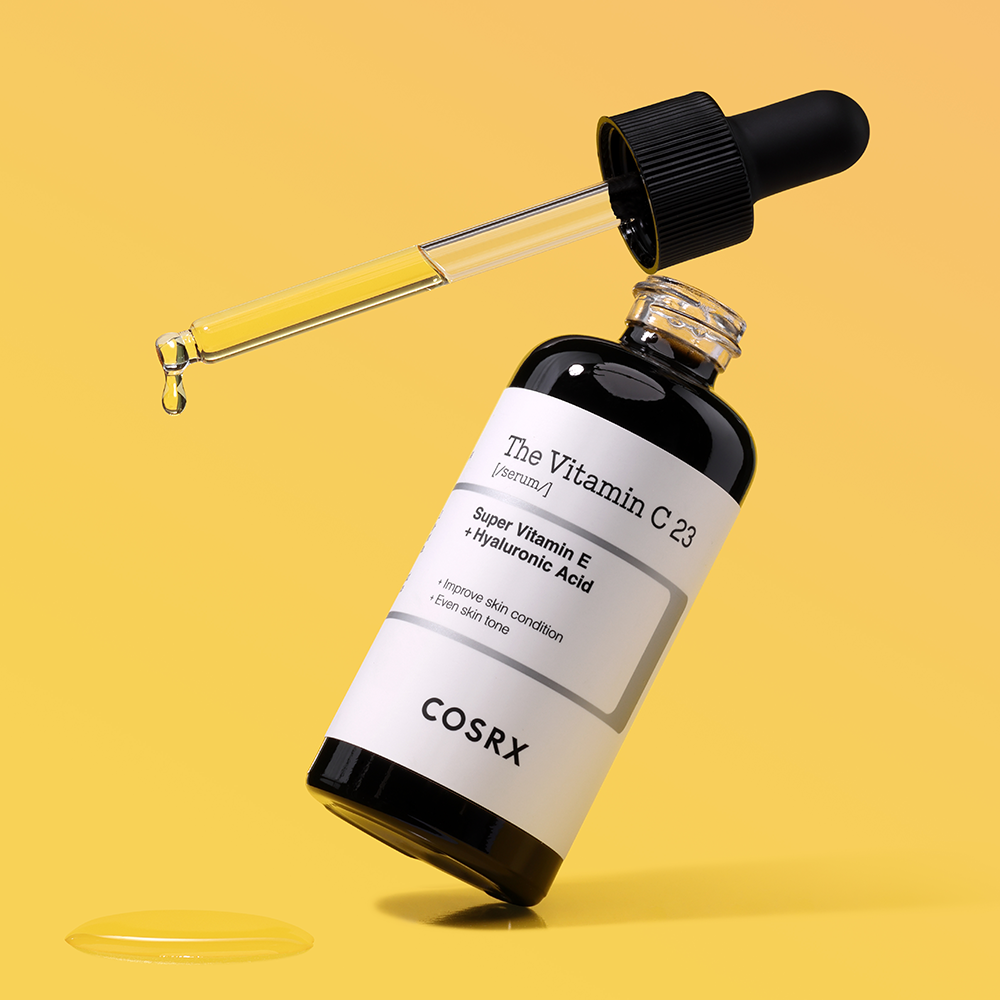 COSRX The Vitamin C 23 Serum 20g - Brightening & Anti-Aging Face Serum with 23% Vitamin C for Dark Spots & Wrinkles - Perfect for Morning Skincare Routine & Glowing Skin