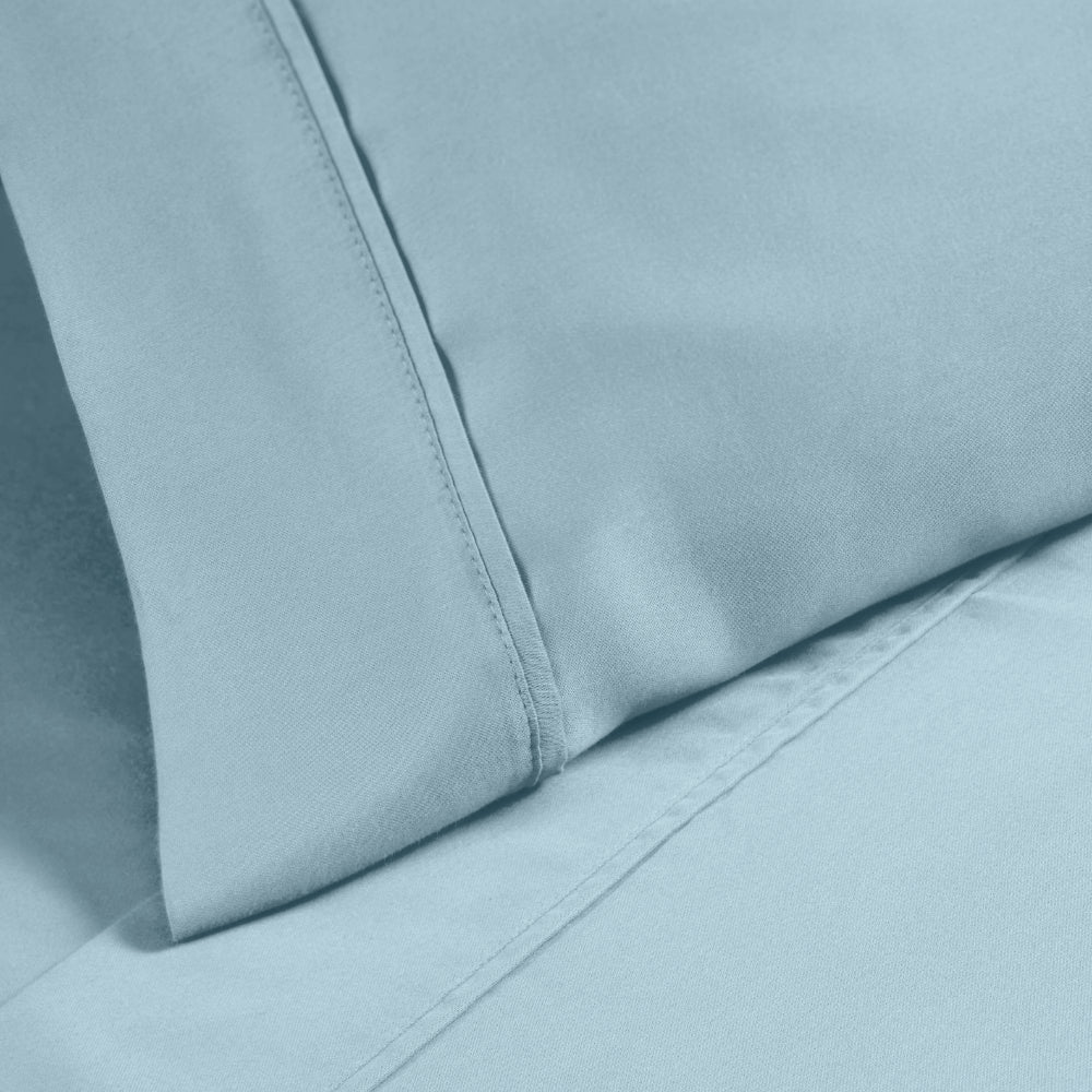 Premium 1200 Thread Count Cotton Blend 2-Piece Solid Pillowcase Set - Ultra Soft & Breathable for Bedroom Luxury (White, Queen Size) | Perfect for Home, Hotel, or Gift Giving
