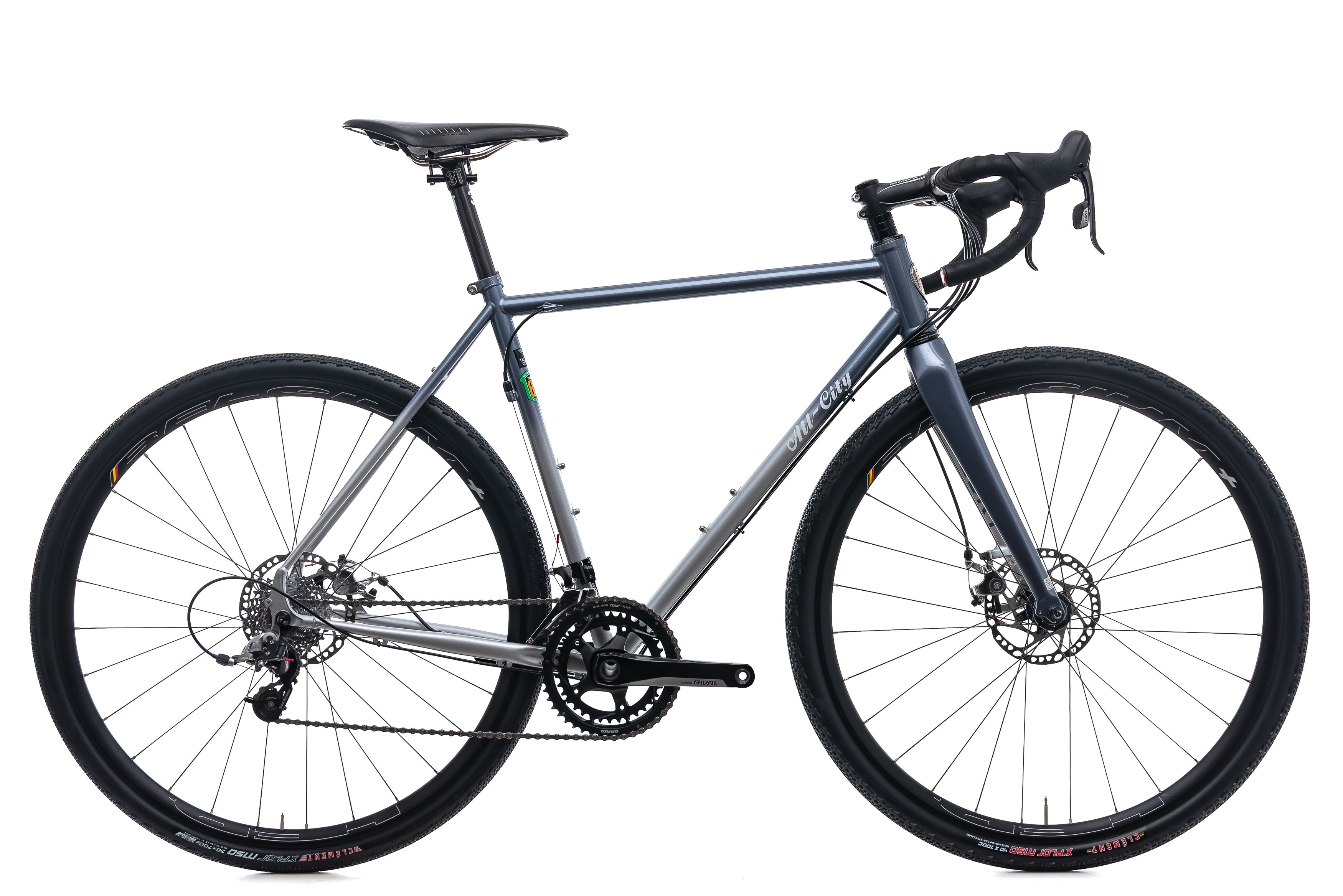 All City Macho King 52cm Road Bike - 2017 Model | Lightweight Aluminum Frame for Urban Commuting & Fitness Riding