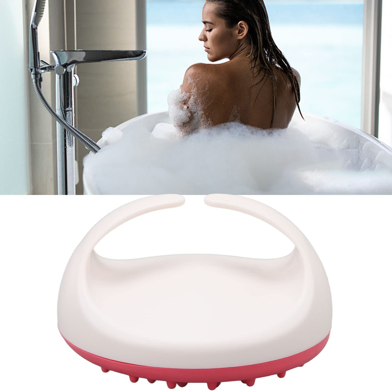 Premium Silicone Anti-Cellulite Massager & Body Scrubber - Cellulite Remover, Fat Redistribution Tool, Exfoliating Massage Roller for Body Shaping - Perfect for Use with Creams & Oils During Shower or Spa Treatments