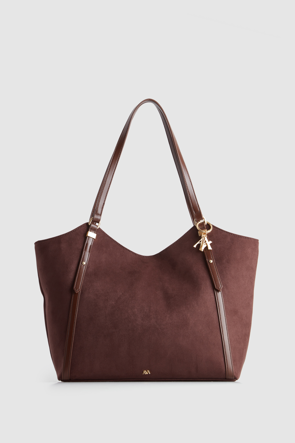 Vegan Suede Tote Bag for Women - Eco-Friendly Iris Handbag with Spacious Interior, Perfect for Work, Travel & Everyday Use