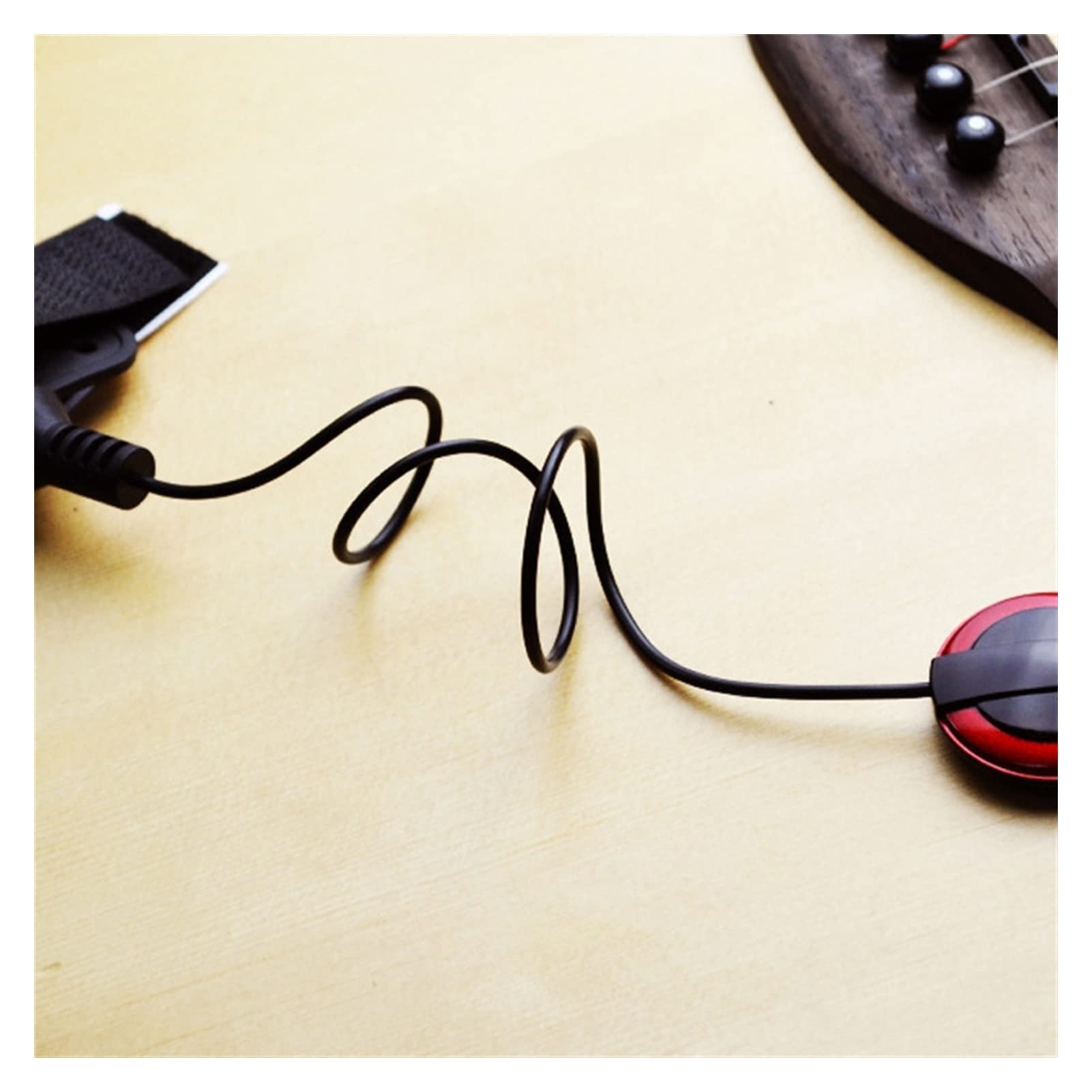 Piezo Acoustic Guitar Pickup for Violin, Mandolin, Banjo & Ukulele - High-Quality Vibration Sensor for String Instruments | Perfect for Live Performances & Studio Recording