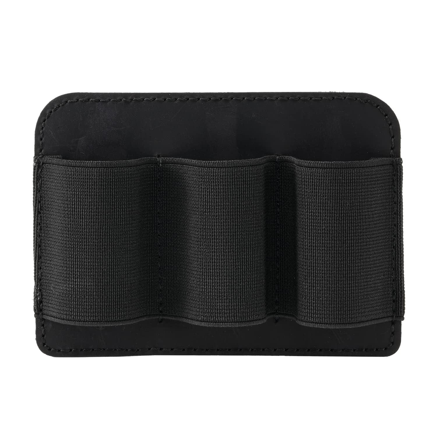 Viperade PL6 EDC Elastic Organizer Patch with Hook - Side Leather EDC Holder Patch for Tactical Pen, Flashlight, Battery & Gears - Perfect for Organizing Your Everyday Carry Bag, Backpack or Tactical Vest