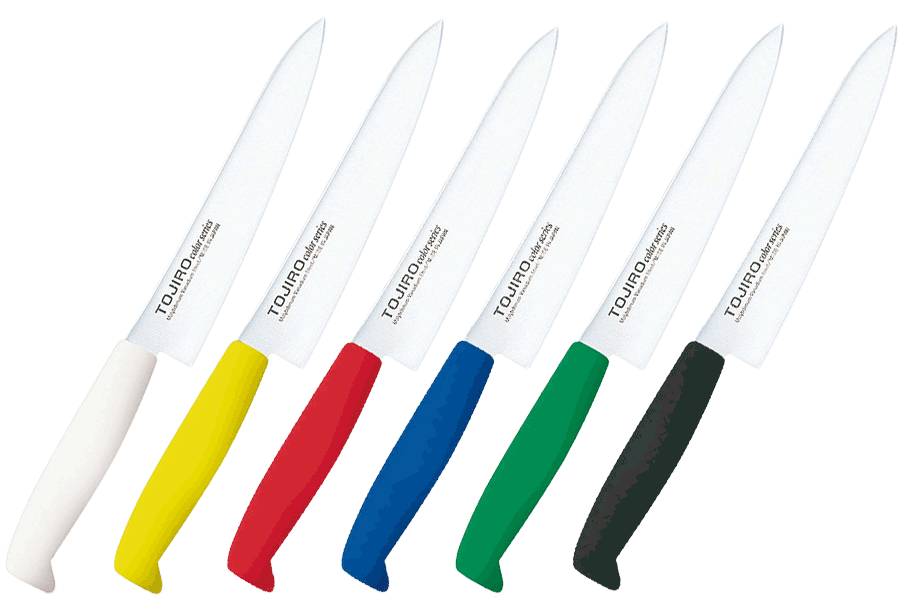 TOJIRO 150mm Petty Knife - Molybdenum Vanadium Steel Blade, 6 Color Options - Perfect for Home Kitchen, Slicing Fruits & Vegetables, and Precision Cutting