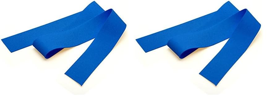 **Medique 66002 Blue Rubber Tourniquet (Pack of 2) - First Aid, Blood Draw & Emergency Medical Use**