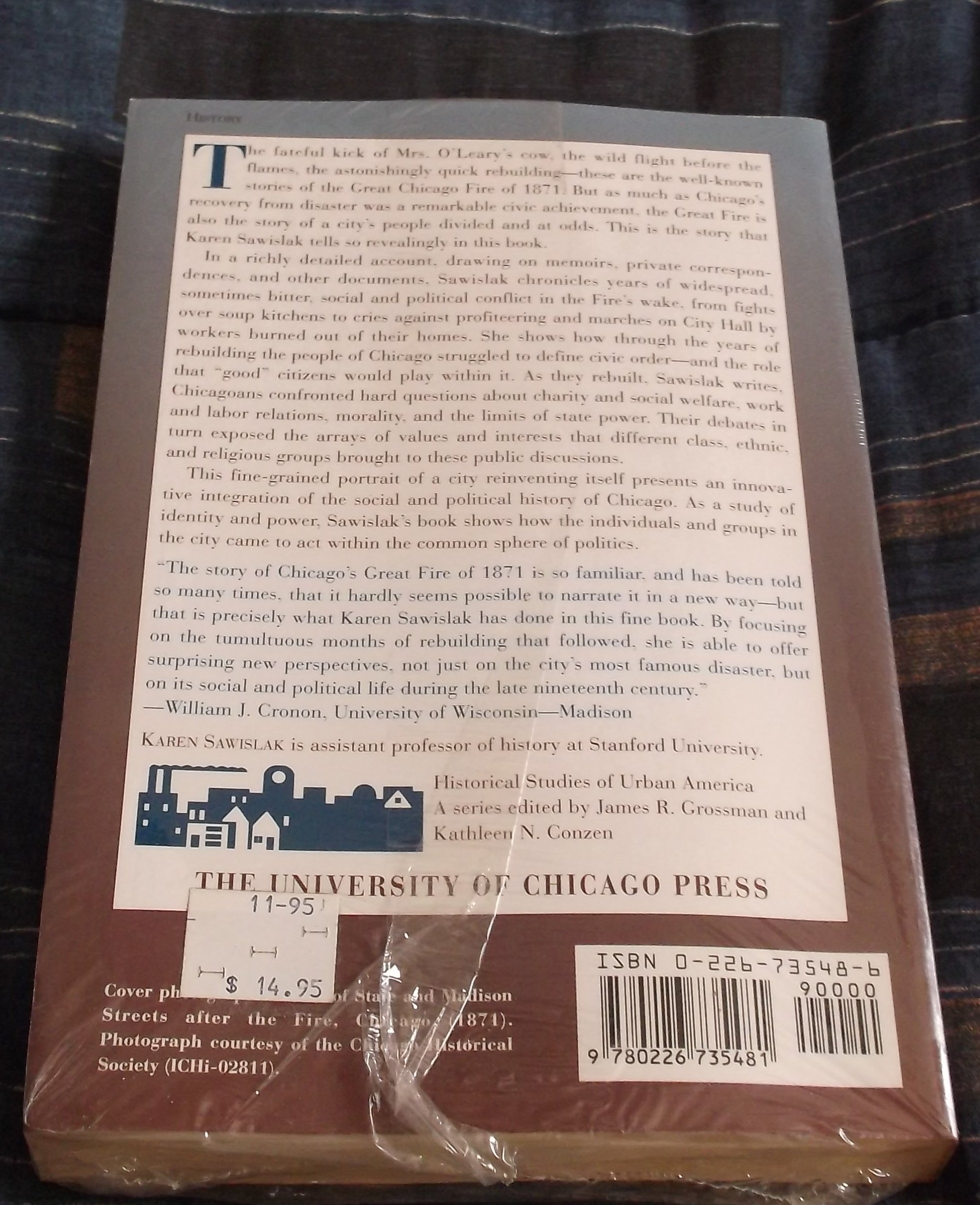 Smoldering City: Chicagoans and the Great Fire of 1871-1874 - Historical Urban America Studies | Perfect for History Buffs, Academic Research & Chicago History Enthusiasts
