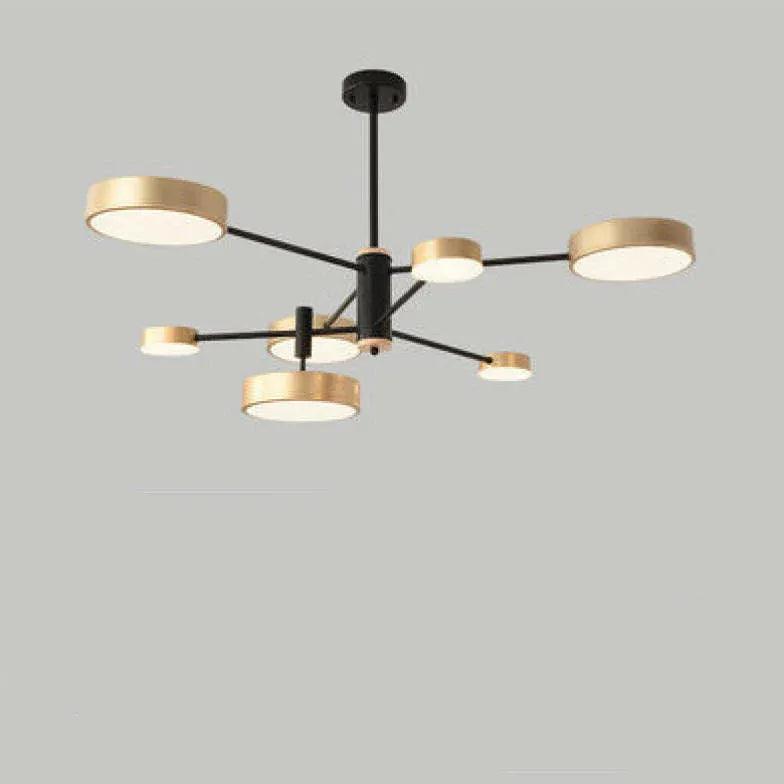 Modern LED Pendant Light with Adjustable Brightness - Minimalist Design for Kitchen Island, Dining Room & Bedroom Lighting