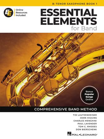 Essential Elements for Band - Bb Tenor Saxophone Book 1 with EEi: Comprehensive Beginner Method Book for Students & Teachers | Perfect for School Bands, Private Lessons & Home Practice