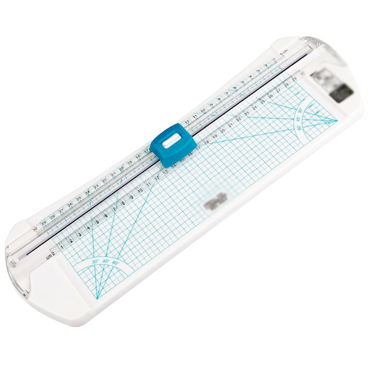 JKXWX Automatic Safety Paper Cutter - Precision Paper Trimmer with Side Ruler for Scrapbooking, Photos, Cards & Craft Projects | Perfect for DIY, Office & School Use