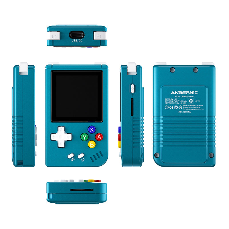 ANBERNIC RG Nano Mini Handheld Game Console - Portable Retro Gaming Device with 2.4