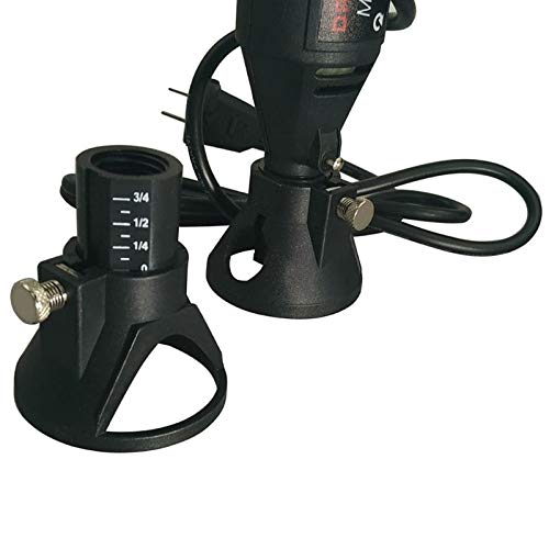 Portable Cap Drill Locator - Small Electric Grinder Holder for DIY Metalworking | Rotary Tool Accessories HX6C | Perfect for Jewelry Making, Wood Carving & Craft Projects