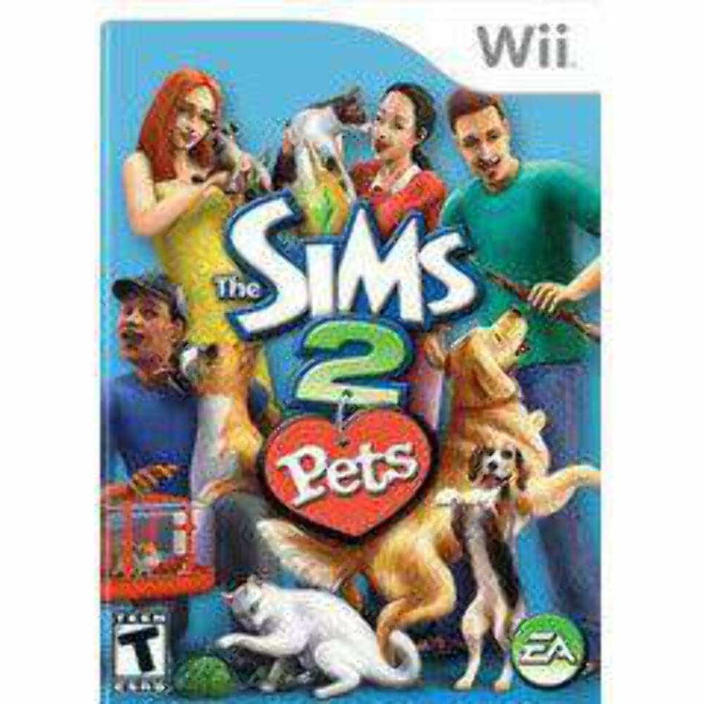 The Sims 2 Pets for Nintendo Wii - Virtual Pet Simulation Game - Perfect for Family Game Nights & Animal Lovers