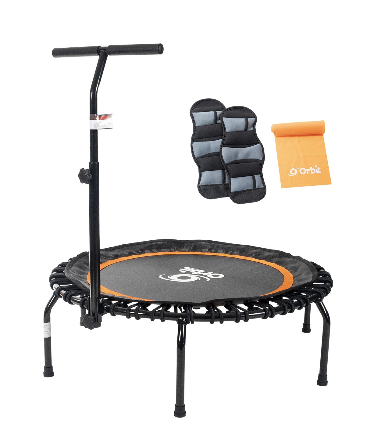 Rebounder Complete Package - Mini Trampoline for Home Fitness, Exercise & Weight Loss - Perfect for Indoor Workouts, Cardio Training & Kids Play