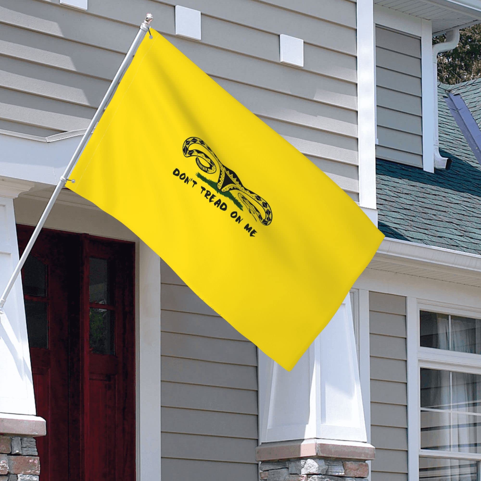 Don't Tread On My Uterus Pro Choice Feminist Flag - 3x5 Ft Women's Rights Banner with Grommets - Durable Polyester Outdoor Decoration for Protests, Rallies & Home Display