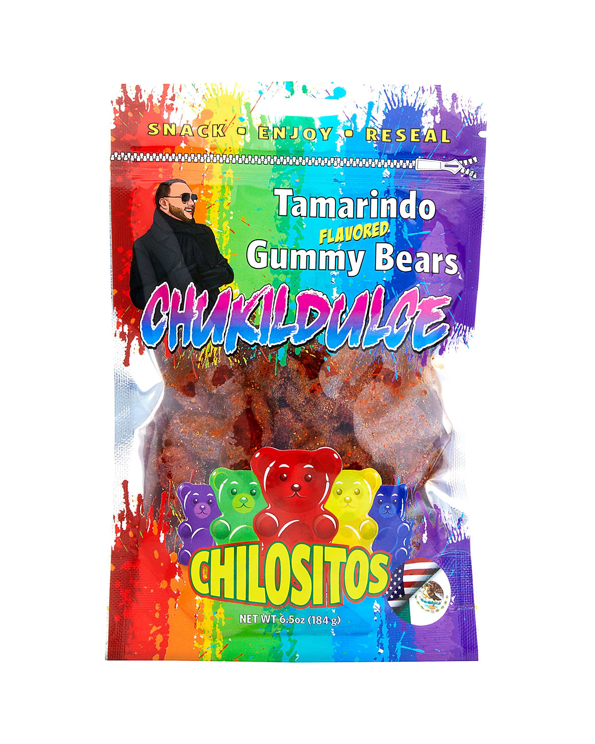 Chilositos Chamoy Gummies - Spicy & Sweet Mexican Candy Bears | Perfect for Parties, Snacking & Gifting