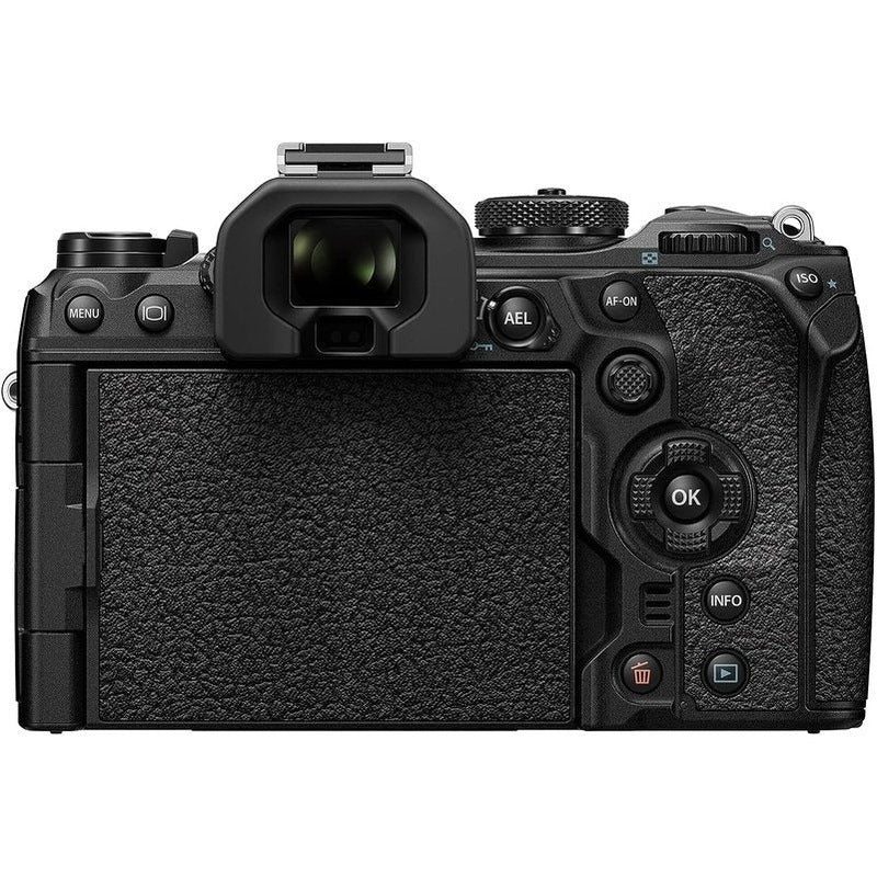 Olympus OM-1 Mirrorless Camera - 20MP Micro Four Thirds OM System with 5-Axis Stabilization & Weatherproof Design for Travel & Street Photography