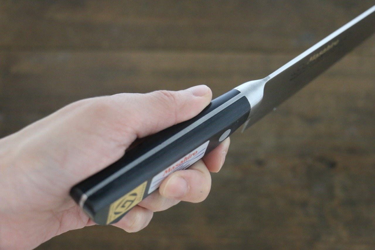 Masahiro Molybdenum Gyuto Japanese Chef Knife - 8 Inch Professional Kitchen Knife for Slicing, Dicing & Chopping - Perfect for Home Cooks & Professional Chefs